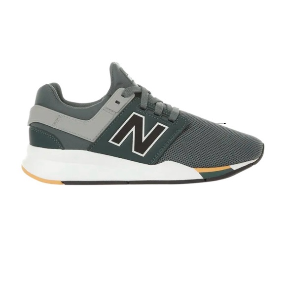 New Balance Other - New Balance 247 Sneakers Tennis Shoes Big Boys 5.5 Olive Green Athletic Cushion